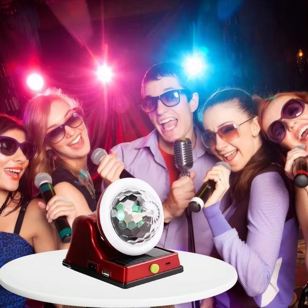 RGB Disco Ball Light Rotating DJ Dance Stage Light Atmosphere Light Magic Ball Light Indoor Party
