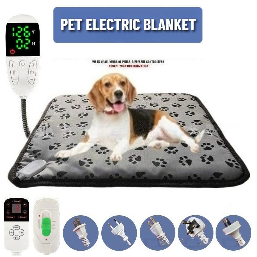 Waterproof Cat & Dog Electric Heating Pad Energy-saving Electric Heating Mattress Intelligent Pet Electric Blanket