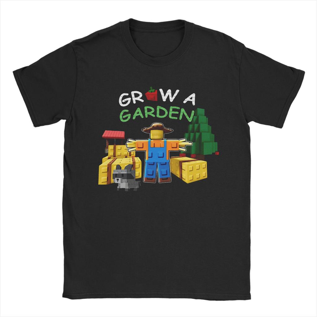 Ретро Я Выращиваю Сад Футболки Мужские Круглый Вырез Короткий Рукав Одежда 100% Хлопок Летние Топы
