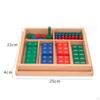 Montessori Stamp Game Teaching Aids, Counting, Preschool Professional,Children Early Learning Tool