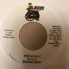 7inch Record BEENIE MAN - Privately NONE Blaxxx Records Jamaica Reggae, Ska & Dub Used