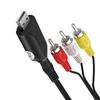 Кабель-адаптер USB C-3RCA, 60 см, видео-AV A/V-конвертер, кабель «папа-папа», аудио-видео конвертер, кабель, провод для HDTV HD TV
