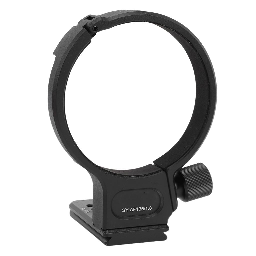 Metal Lens Collar Fit for Samyang AF135 F1.8 Tripod Mount Ring Camera Adapter with 1 4in 3 8in Screw Hole
