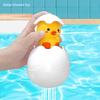 Игрушки для душа Милый утенок, Игрушки-яйца пингвина с брызгами воды для веселья во время купания, Мягкий пластик, Идеально для младенцев и малышей, Игрушка, Подарки для душа