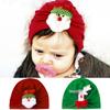 European-American Baby Christmas Reindeer Santa Beanie - Warm Infant Holiday Hat