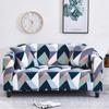 Эластичный чехол для дивана с треугольным узором, эластичные чехлы для дивана для гостиной, диван-полотенце, устойчивый к скольжению, полностью завернутый чехол для дивана