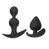 Анальные бусы для начинающих Эротические секс-игрушки для женщин Анальная пробка Товары для взрослых Массажер простаты Силикон