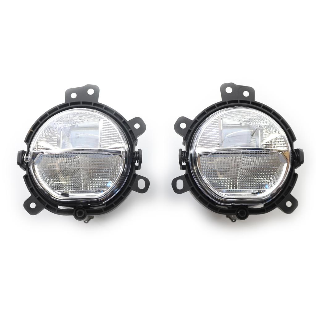 Автомобильные светодиодные противотуманные фары дневного света запасные части левая и правая противотуманные фары для BMW Mini Cooper F54 F55 F56