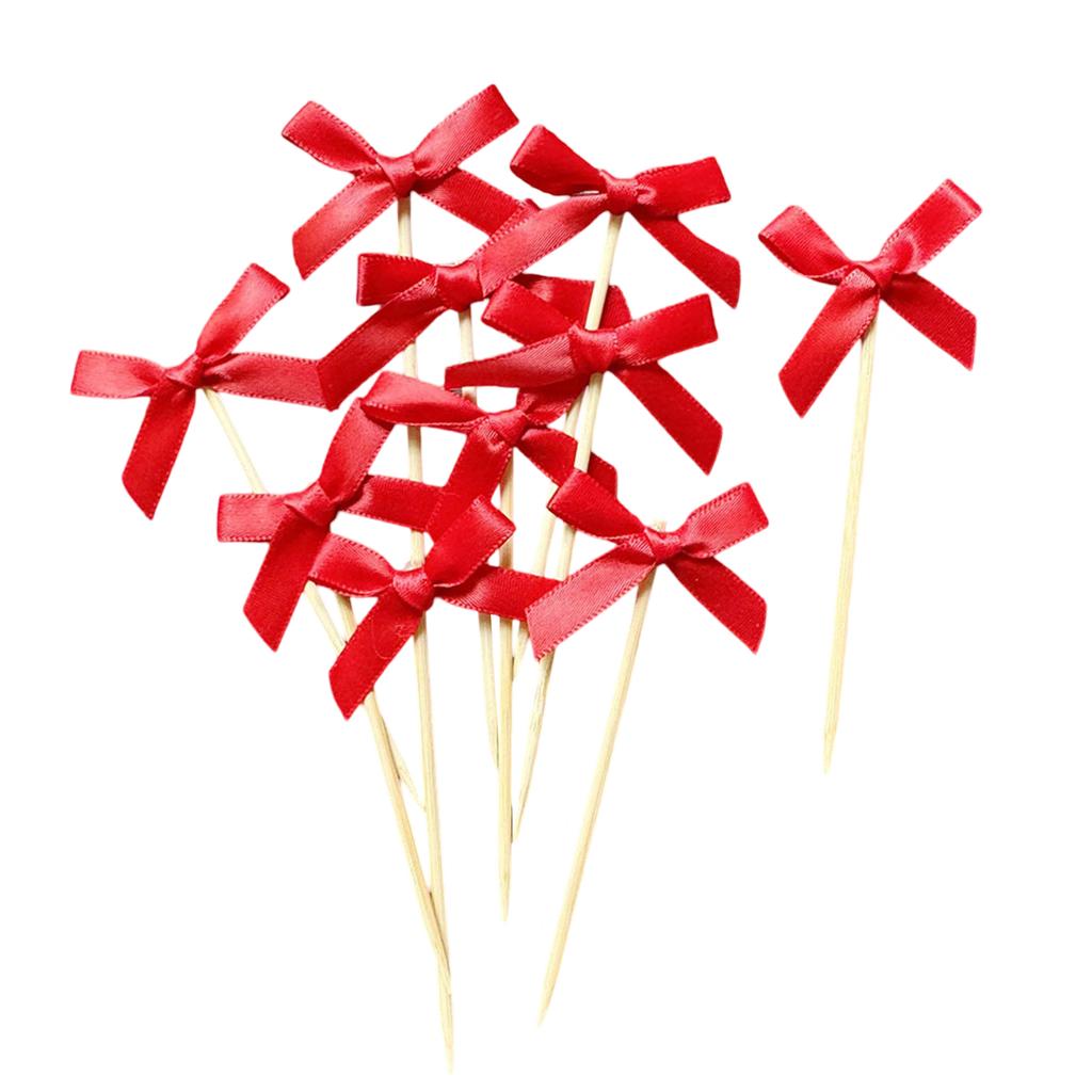 10 шт. креативных бантов для украшения кексов на день рождения и девичник, романтические тематические украшения для торта