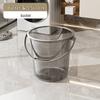 DM Прозрачное пластиковое ручное ведро для хранения воды