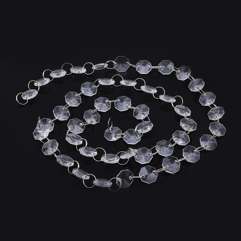Romantic Hanging Clear Acrylic Bead Garland Wedding Supplies Exquisite Home Decoration Fashion Party Decor