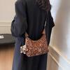 Super Fire Niche Popular Leopard Print Bag Women 2025 New Versatile Dumpling Bag High-end Trend Messenger Bag