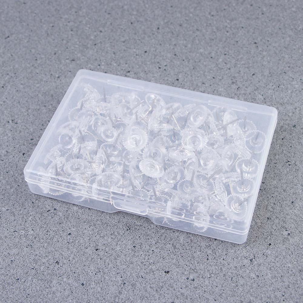 Markers Pushpin Metal Thumbtack Plastic head Map Pins Thumb Tacks Gear-like Pushpins Drawing Pins