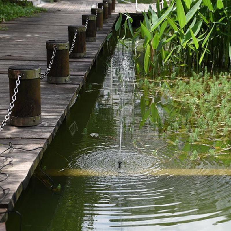 Hot! Solar Powered Fountain Pump, 7V Energy-Saving Submersible Solar Water Pumps For Garden Pond