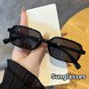 Модные Универсальные Солнцезащитные Очки для Женщин Роскошные Квадратные Солнцезащитные Очки с Маленькой Оправой Винтажные Панк Солнечные Очки Хип-Хоп