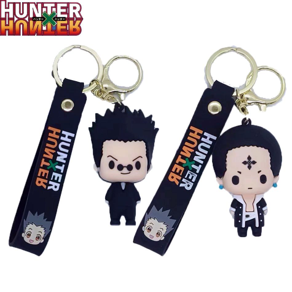 HUNTER X HUNTER Брелок-фигурка Аниме Мультфильм ГОН ФРИКССС Кукла Подвеска Брелок Держатель для ключей автомобиля Аксессуары Украшения Игрушка для детей Подарки