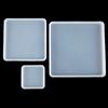 Square Silicone Casting Epoxy Molds For DIY Resin Tray Coaster Jewelry Moulds