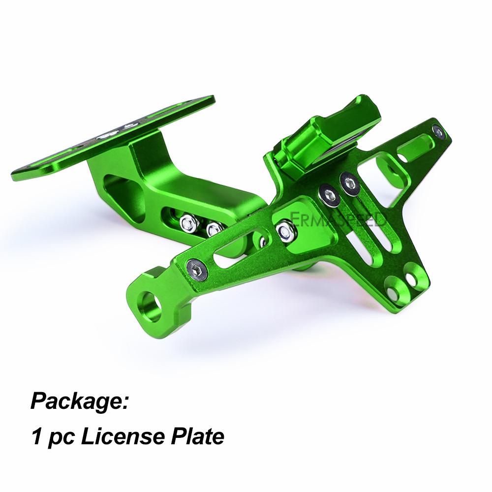 Держатель рамок номерного знака мотоцикла и светодиодный указатель поворота мотоцикла для мотокросса, уличного велосипеда, мотоцикла
