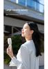 Portable Neck-Hanging Handheld Fan with Semiconductor Cooling and Foldable Ice Pack