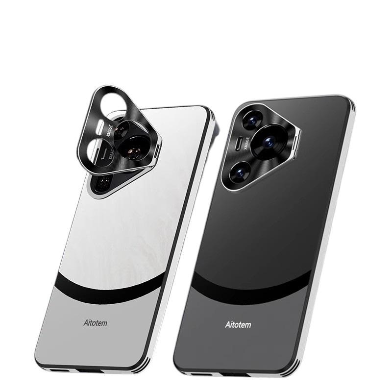 Применимо к чехлу для мобильного телефона Huawei pura70pro держатель для объектива новый p70 Интернет-знаменитость противоударный новая модель становится экстраординарной 70 секунд