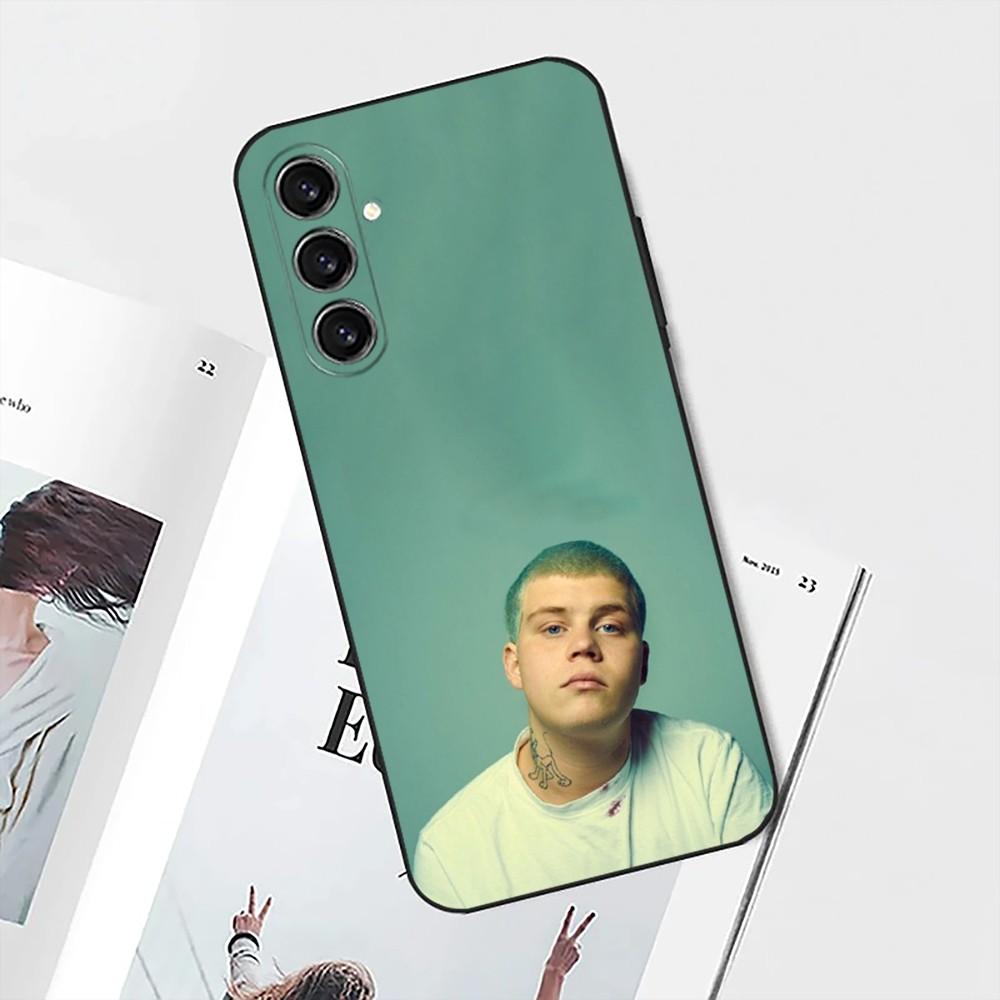 Чехол для телефона Yung Lean Rapper для Samsung S25, S24, S21, S22, S23, S30, Ultra, S20, Plus, Fe, Lite, Note, 10 Черный Мягкий