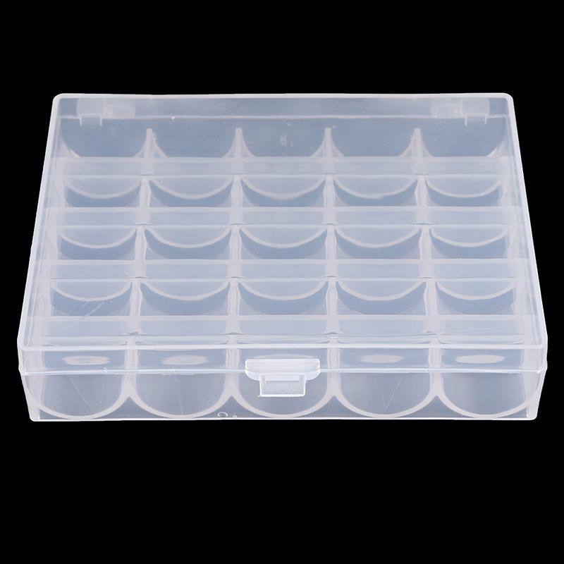 25/36 катушек, шпульки, швейная машина, пустой шпульный чехол, органайзер, коробка для хранения