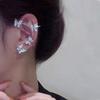 1Pc Clip Earring Butterfly Rhinestone Jewelry Temperament Delicate Ear Cuff for Wedding