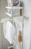 Yamazaki Magnetic Storage Rack for Next to Washing Machine, White, Approx. W28 x D11 x H67cm, Plate, Laundry Rack, Laundry Storage, 3309