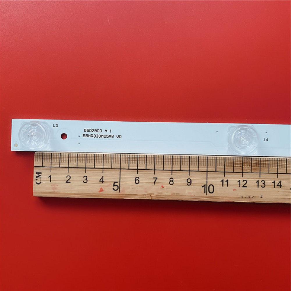 8 шт. НОВАЯ светодиодная лента для телевизора TCL 55" 55S405TKAA 55S401THAA 55S405TMAA 55S405TBBA