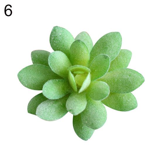 1шт искусственные суккулентные растения сад реалистичные DIY домашний офис бонсай декор