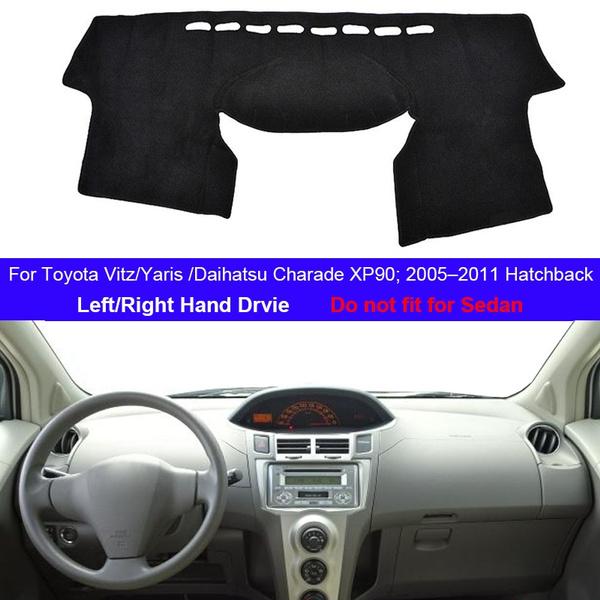 2 слоя покрытия приборной панели автомобиля DashMat ковер для Toyota Vitz/Yaris/Daihatsu Charade XP90; 2005–2011 Хэтчбек