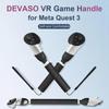 Extension Handle for Meta Quest 3 Accessories VR Controller Handle Extension Pole Lightsaber Handles for Meta Quest3