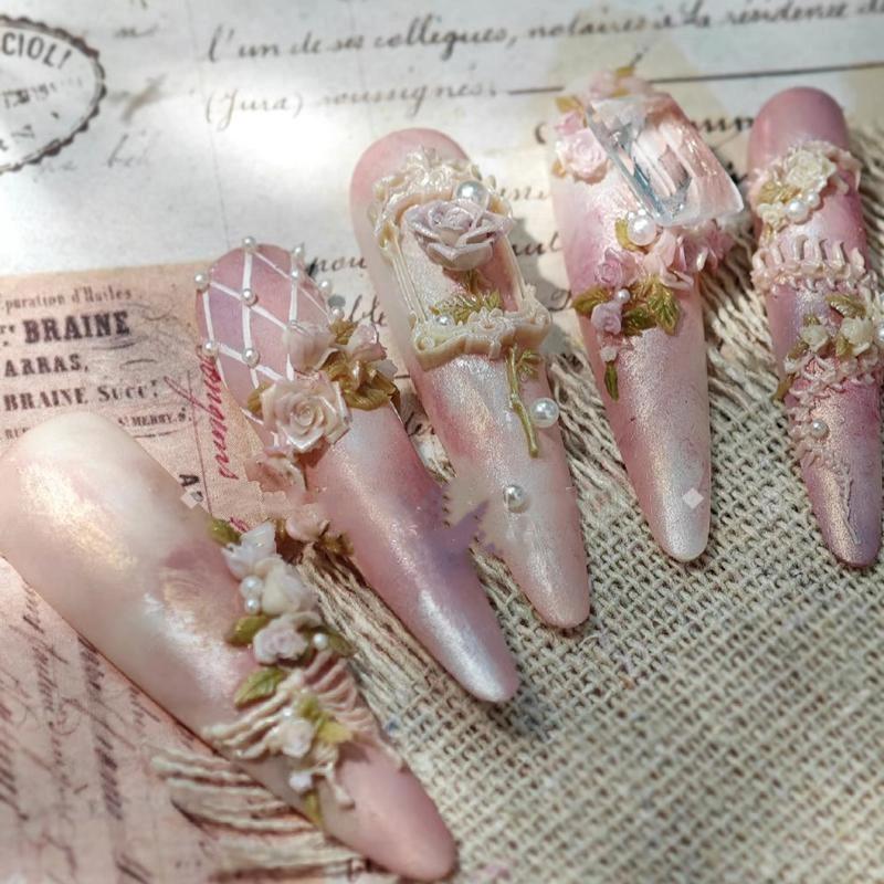 1 шт. 3D форма змеиной кости, аксессуары для украшения ногтей, дизайн своими руками, силиконовые декоративные шаблоны для нейл-арта, форма для ногтей