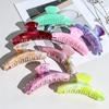 Arc-shaped Marble Gripper High-end Style Shark Hair Clip Large Volume Clip Hair Accessory
