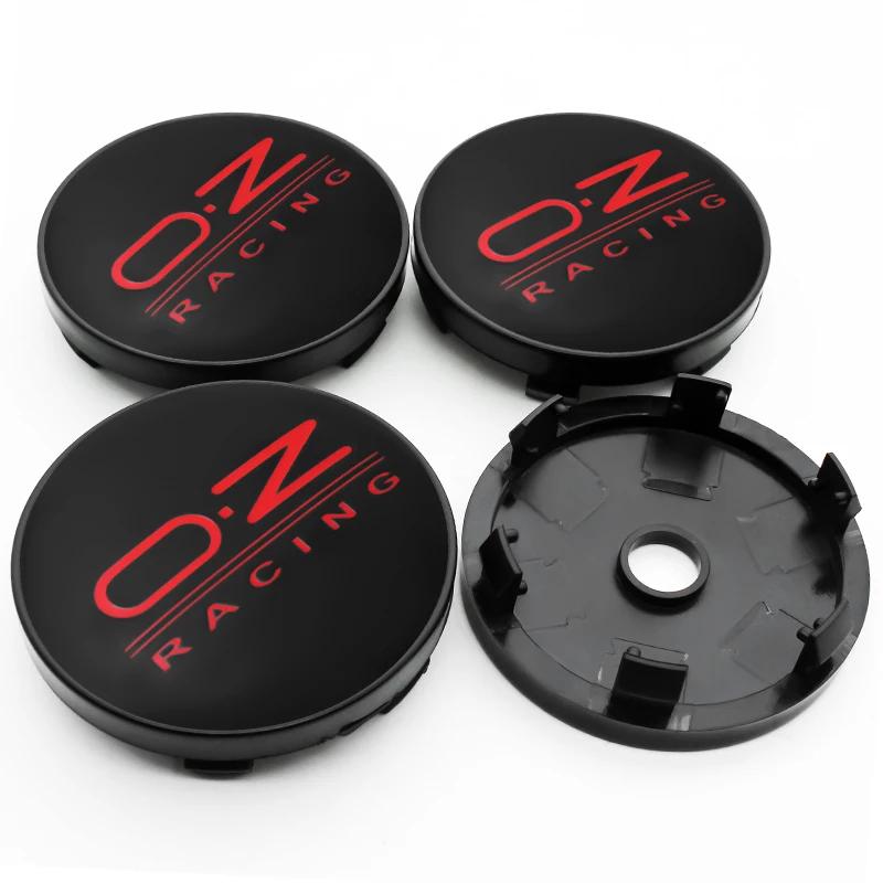 4pcs 56+60mm Car Styling OZ Racing O.Z Logo Car Wheel Hub Center Caps Sticker Rim Cover Decoration Badge Emblem Auto Accessories