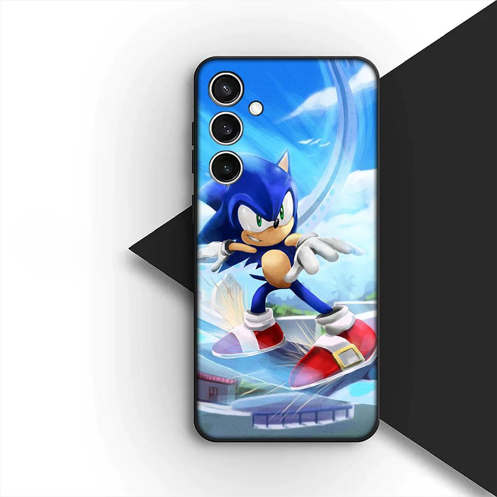 S-Sonics-Poster Hedgehog Cover for Samsung Galaxy S22 S21 S20 FE Ultra Plus A07 A15 A16 A17 A25 A37 A57 + Coque Phone Case