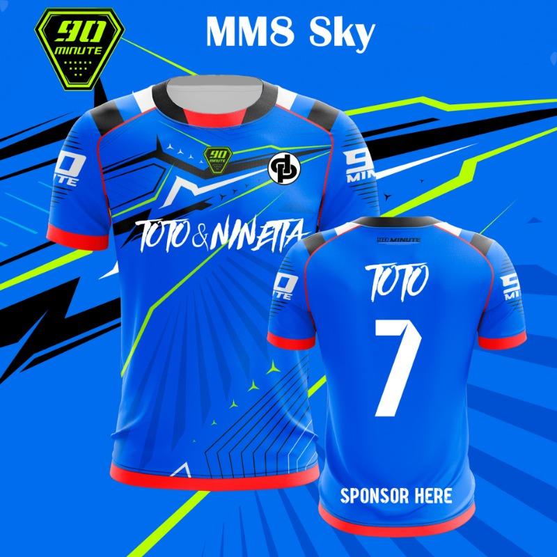 Летняя мужская одежда Maillots 90 Minute Jersey Дышащие Быстросохнущие Большие размеры Прочные Эластичные Спортивные Повседневные Ежедневные Тренировочные Топы