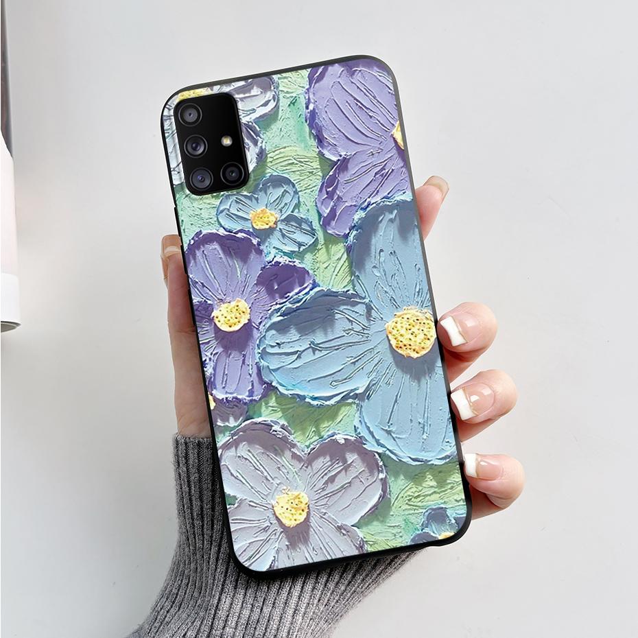 For Samsung Galaxy A51 A71 5G Case SM-A516F SM-A716F Soft Slim Cute Cartoon Frog Back Cover Fundas Bumper For Samsung A 51 Coque