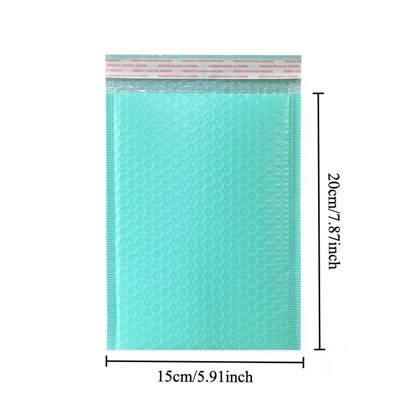 20Pcs Pink Green Blue Poly Bubble Mailers Padded Envelopes Self Seal Padded Envelopes Gift Bags Black Packaging Envelope