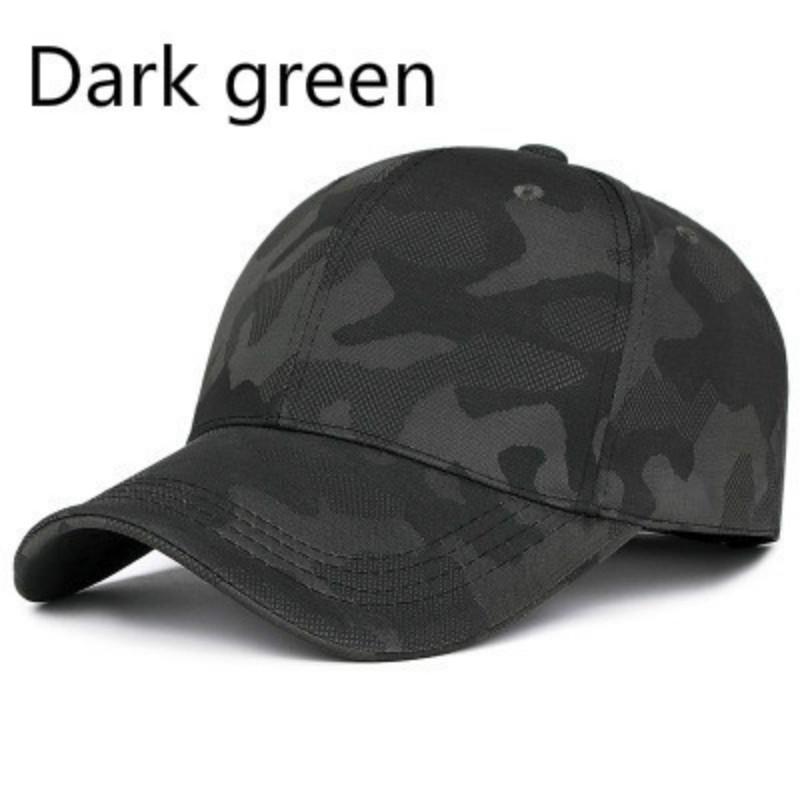 Summer Unisex Casual Baseball Cap Camouflage Outdoor Leisure Wild Rebound Cap Cotton Golf Cap