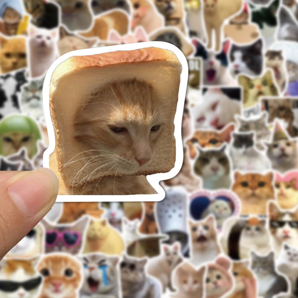 Наклейка с изображением кошки 100 водонепроницаемых наклеек с изображением кошки, подходящих для набора, деталей, наклеек, упаковки, наклеек Nyan-chan, чемоданов, автомобилей, мотоциклов, шлемов,
