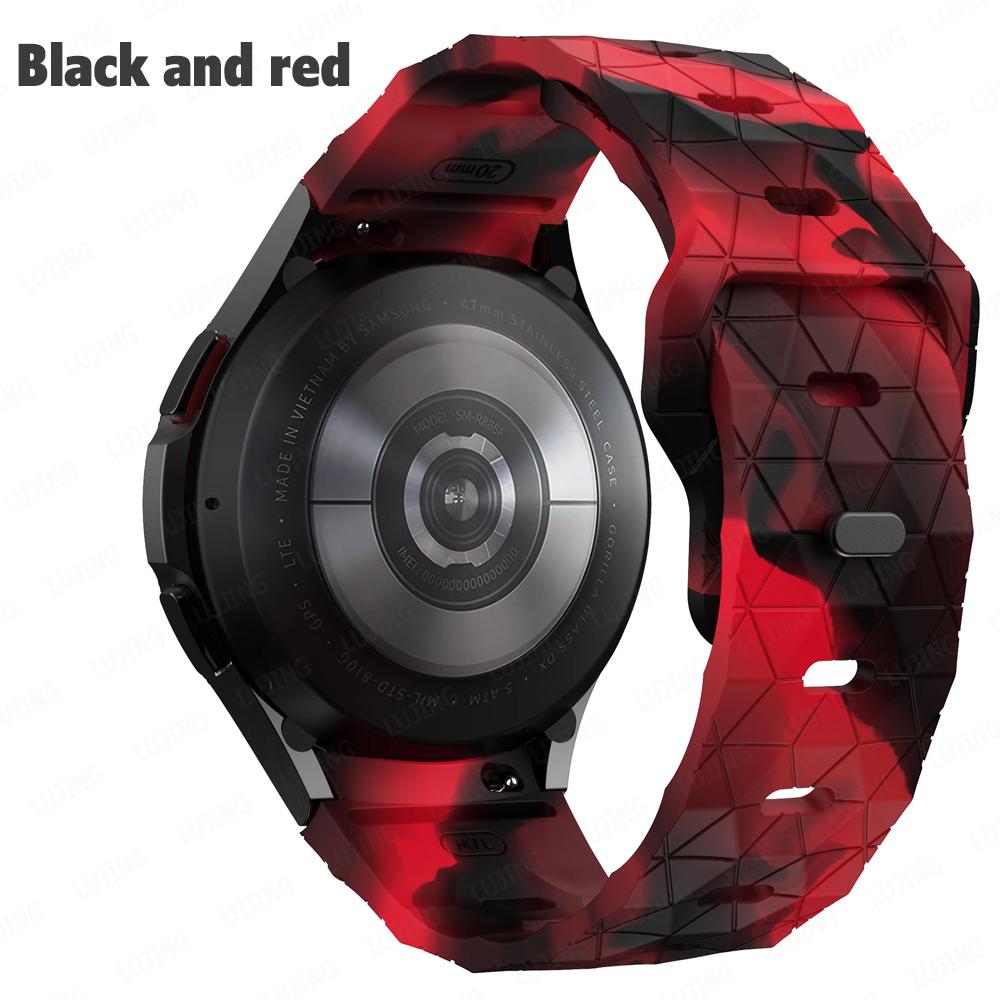 Силиконовый ремешок для Samsung Galaxy Watch 7 6 4 Classic 47 мм 43 мм/46 мм 42 мм ремешок для часов No Gap Galaxy Watch 6/5/5pro 45 мм 40/44 мм