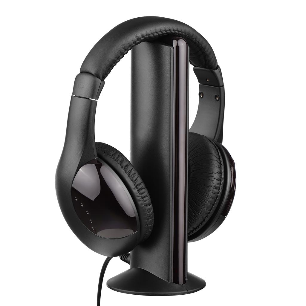 Беспроводная гарнитура 5-в-1 с Hi-Fi качеством звука для аудиочатов, мониторинга и FM-радио