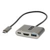 StarTech.Com - CDP2HDUACP2 - USB-C Multiport Adapter, USB-C To HDMI 4K, USB 3.0 Hub, Docking Station