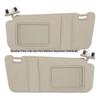 Бежевый солнцезащитный козырек со светом для Toyota Camry 2007-2011 (Номер детали: 74310-06800-E0)