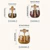 Hermetic Containers For Food Storage Pots Glass Jar With Lid Sealed Container Sugar And Tea Cans Airtight Kitchen Coffee Jars