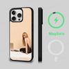 Чехол для телефона Singer S-Sabrina C-Carpenter Магнитный беспроводной чехол Magesafe для iPhone 16 11 12 13 14 15 Pro Max Plus Mini