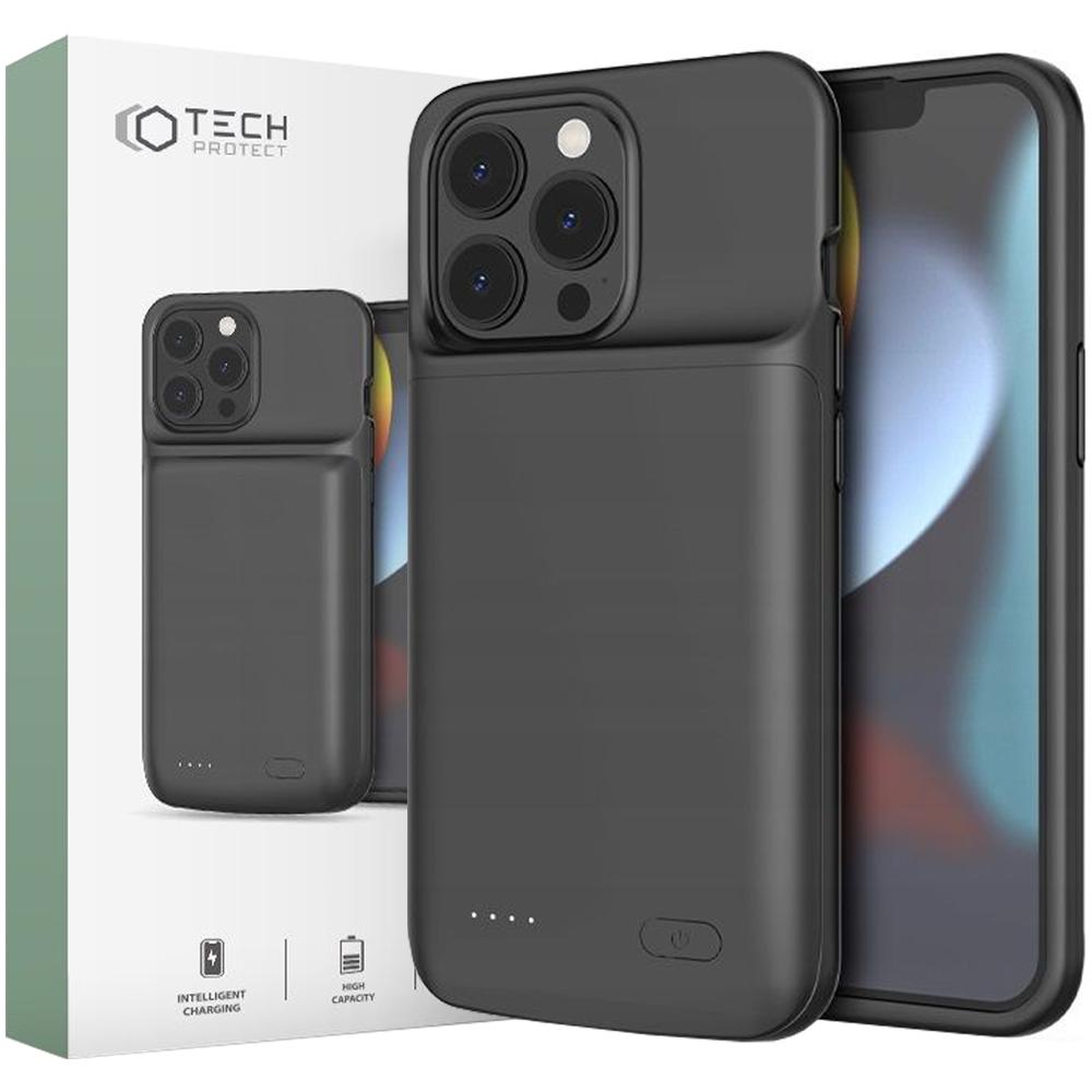 Tech-Protect Powercase 4800Mah Iphone 14 / 14 Pro Black