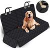Car Dog Seat Cover for Back Seat Waterproof Auto Rear Pet Seat Protector Mat Nonslip Universal Safety Carrier For Outing Dogs