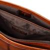 L'Homme Presse Shoulder Bag, Made in Japan, Archaic Cowhide Leather, Brown, 71861